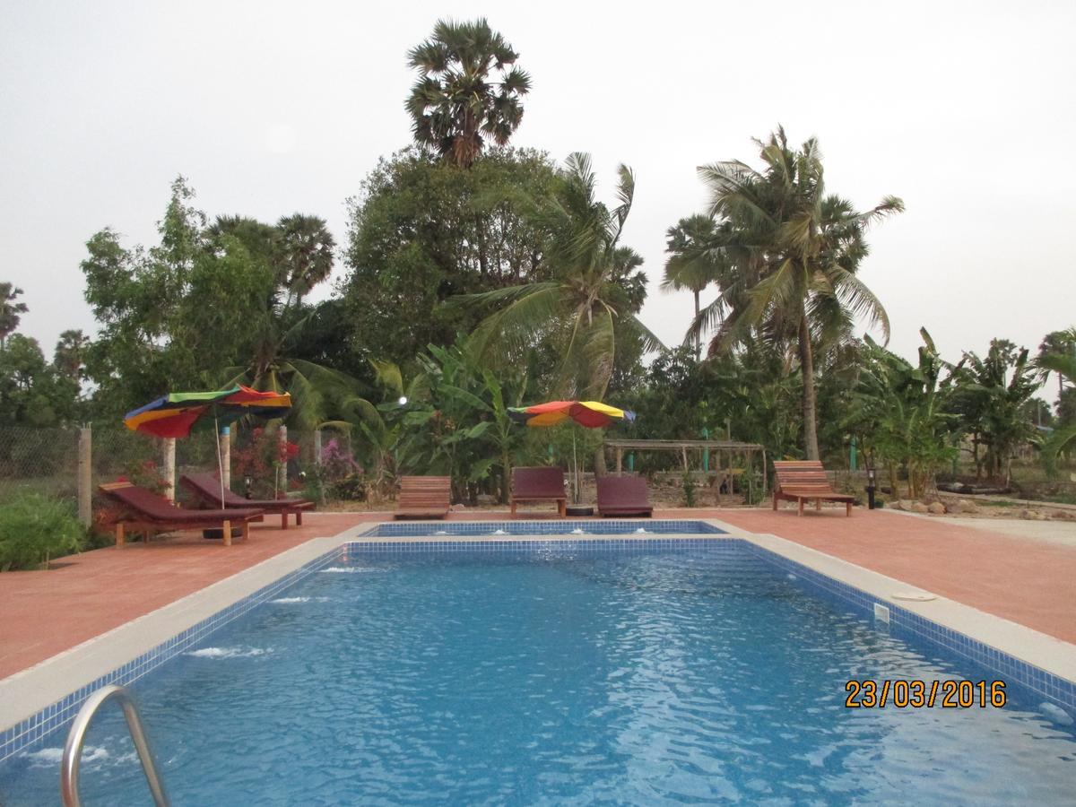Phoumrumduol Bungalow Kampot Exterior foto