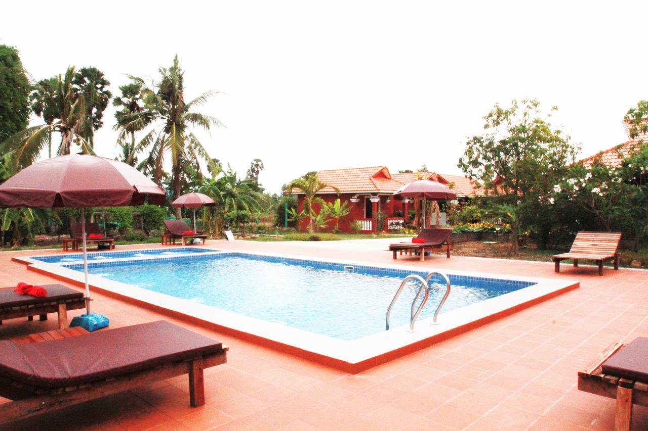 Phoumrumduol Bungalow Kampot Exterior foto