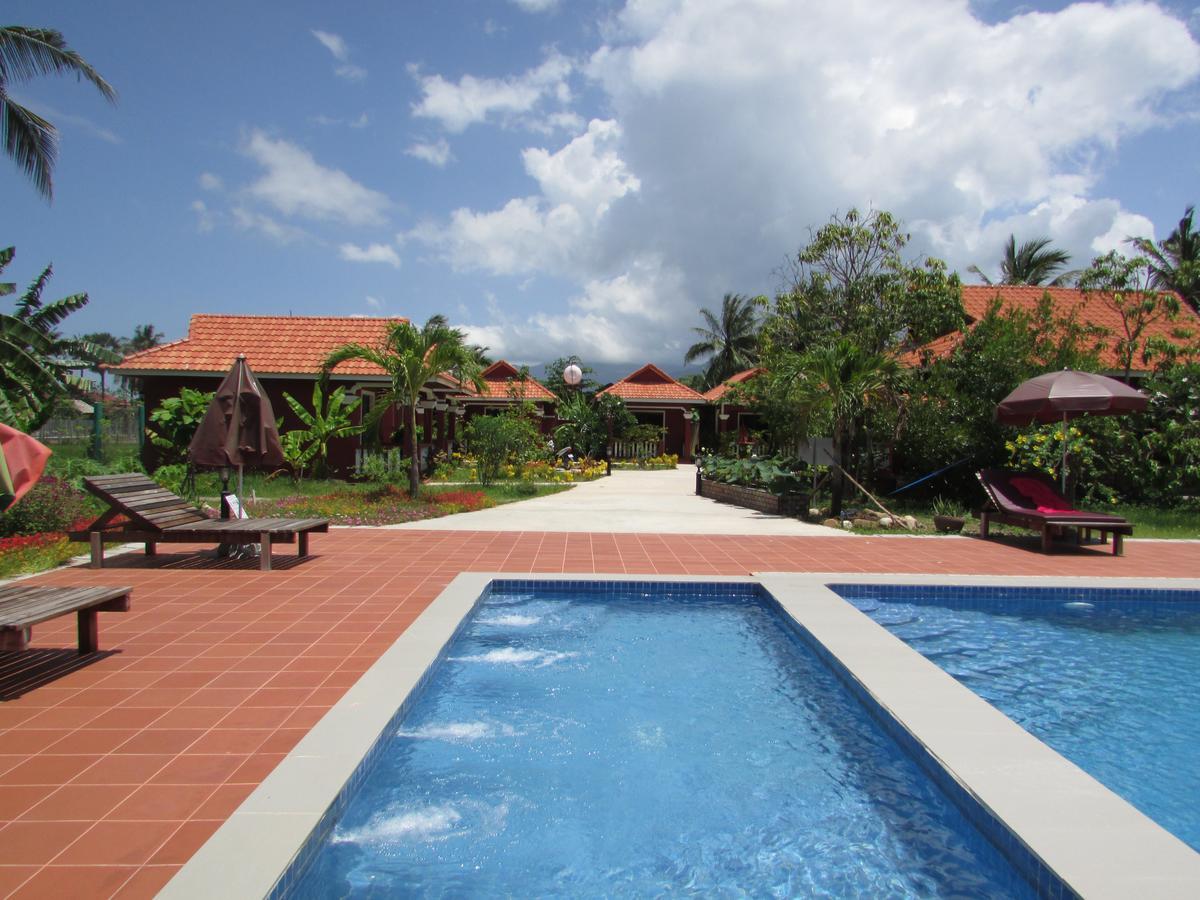 Phoumrumduol Bungalow Kampot Exterior foto